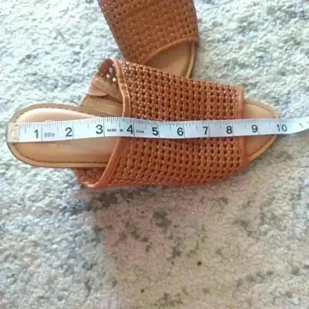 Franco Sarto stacked wedge
